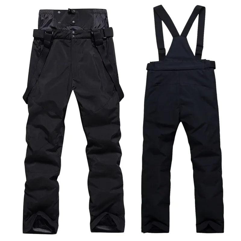 Loren Waterproof Insulated Ski Pants with Suspenders_14