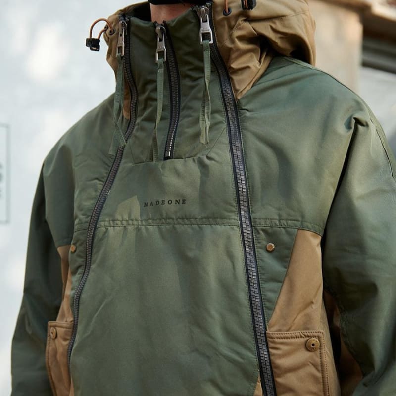 Kingston Hooded Color Block Jacket_1