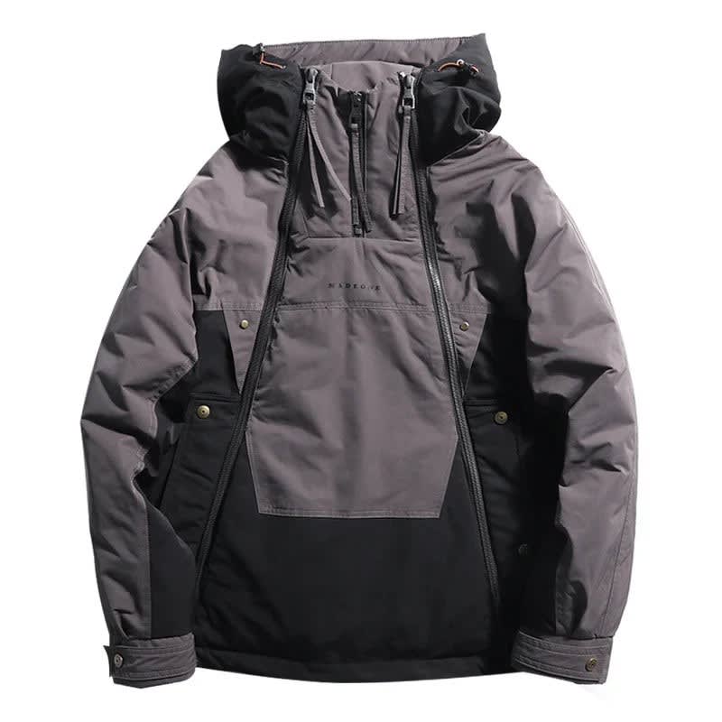 Kingston Hooded Color Block Jacket_2