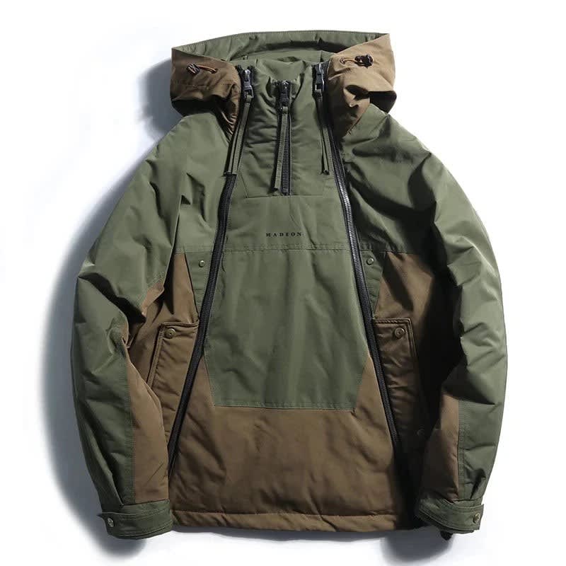 Kingston Hooded Color Block Jacket_3