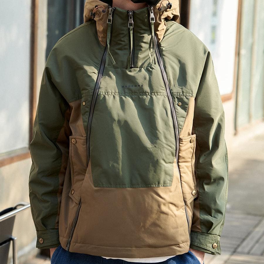 Kingston Hooded Color Block Jacket_4