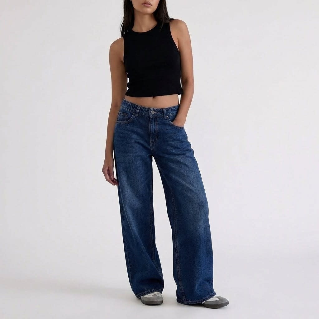 Vitalia Low Rise Wide Leg Jeans_3