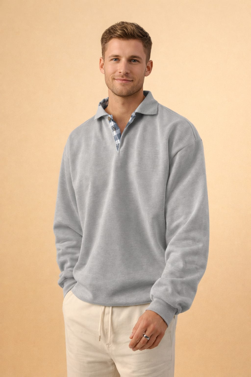 Ives Long Sleeve Knit Polo_4