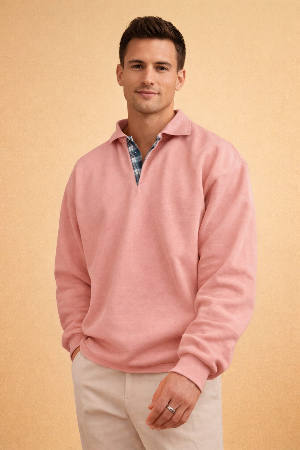Ives Long Sleeve Knit Polo_8