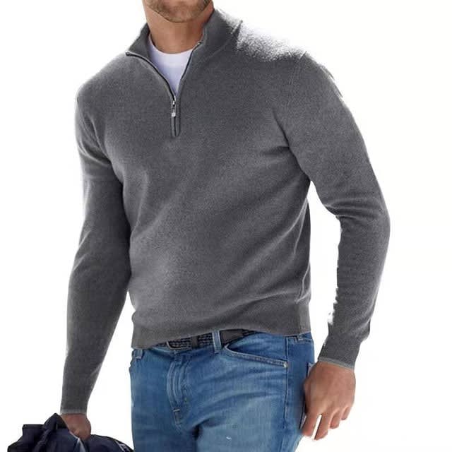 Yates Half Zip Knit Sweater_2