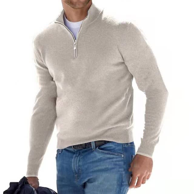 Yates Half Zip Knit Sweater_3