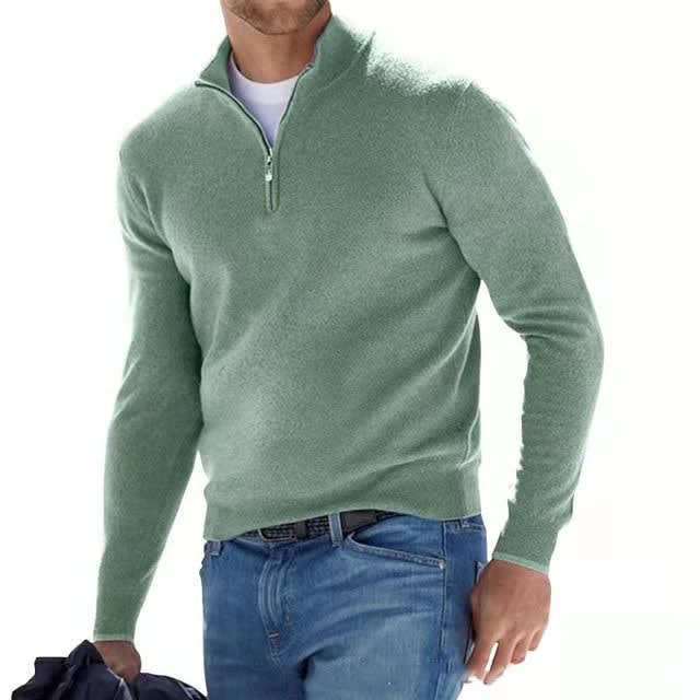 Yates Half Zip Knit Sweater_6