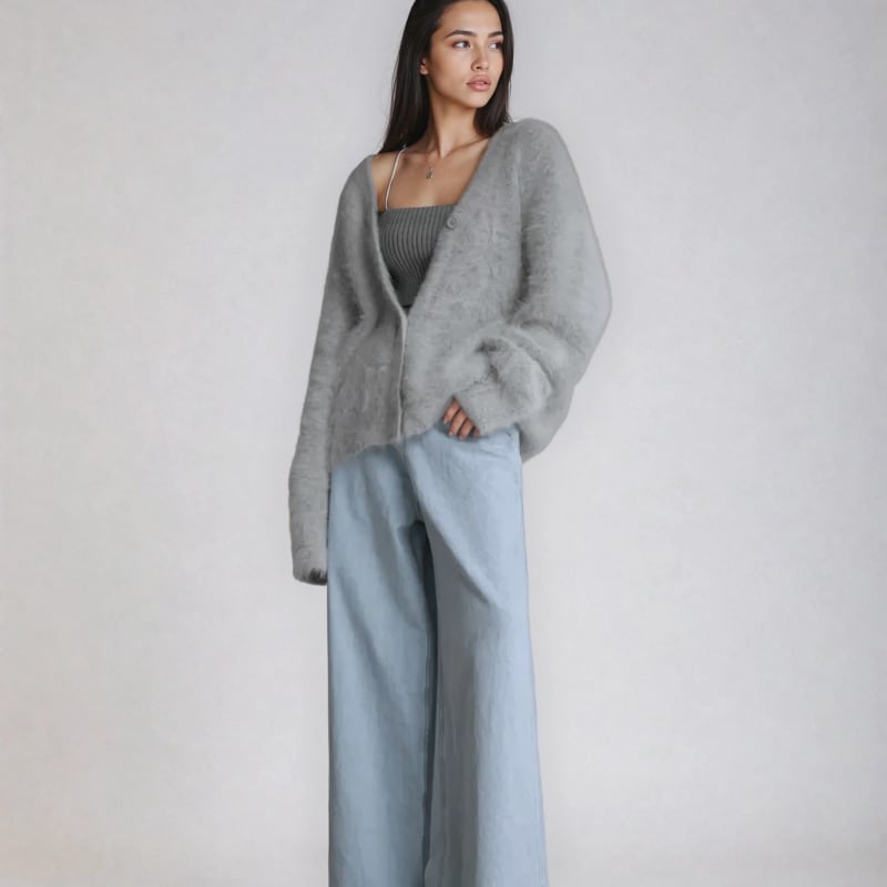 Zadie Fluffy Oversized Cardigan_1