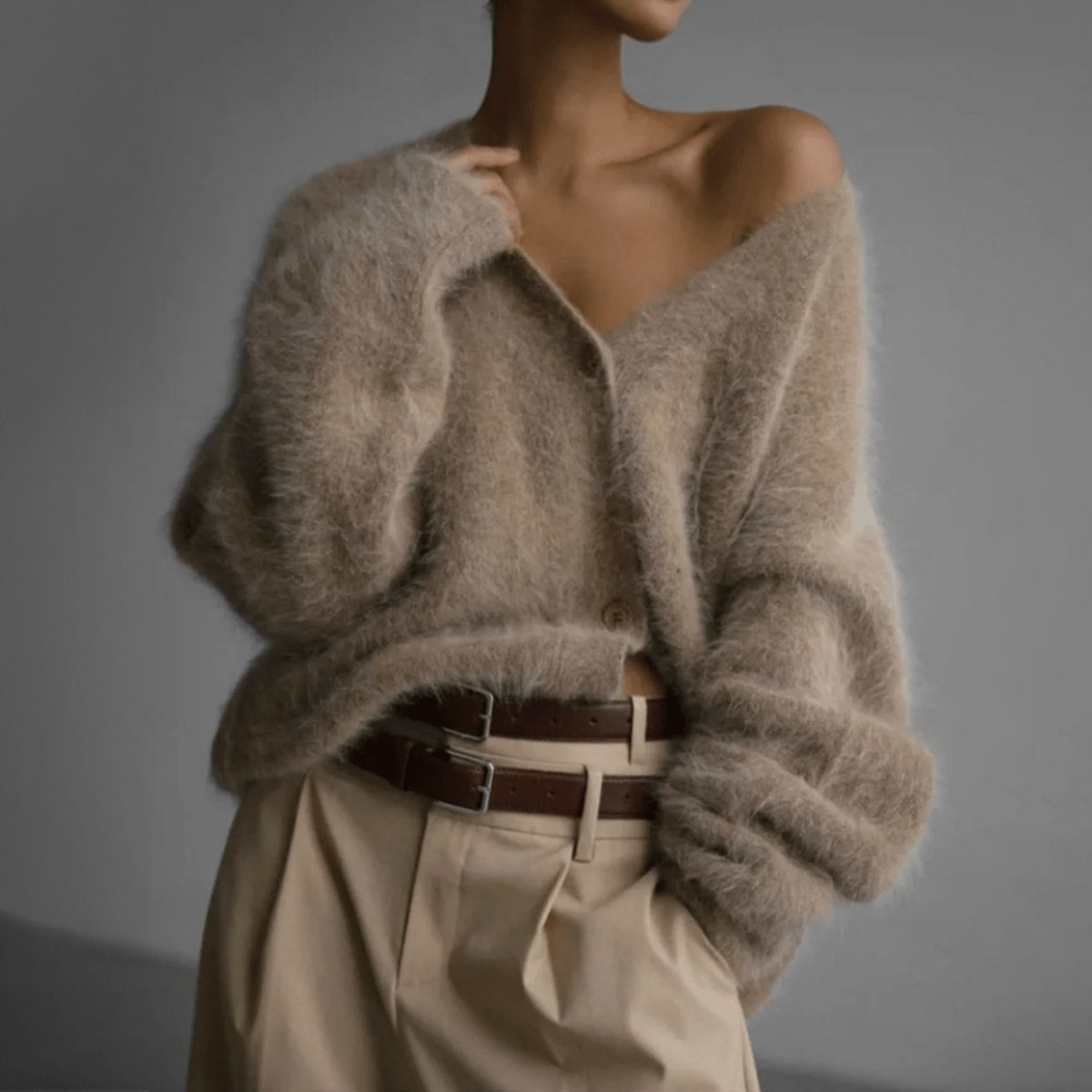 Zadie Fluffy Oversized Cardigan_2