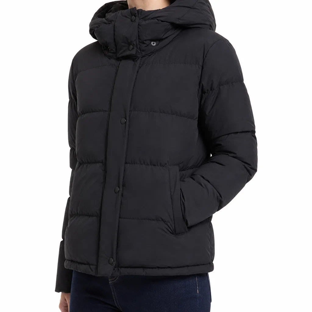 Autumn Quilted Hooded Puffer Jacket_2