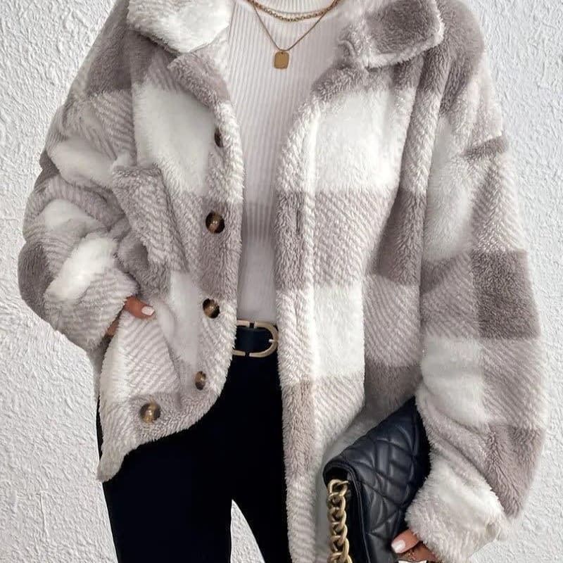 Mirella Plaid Sherpa Shacket_1
