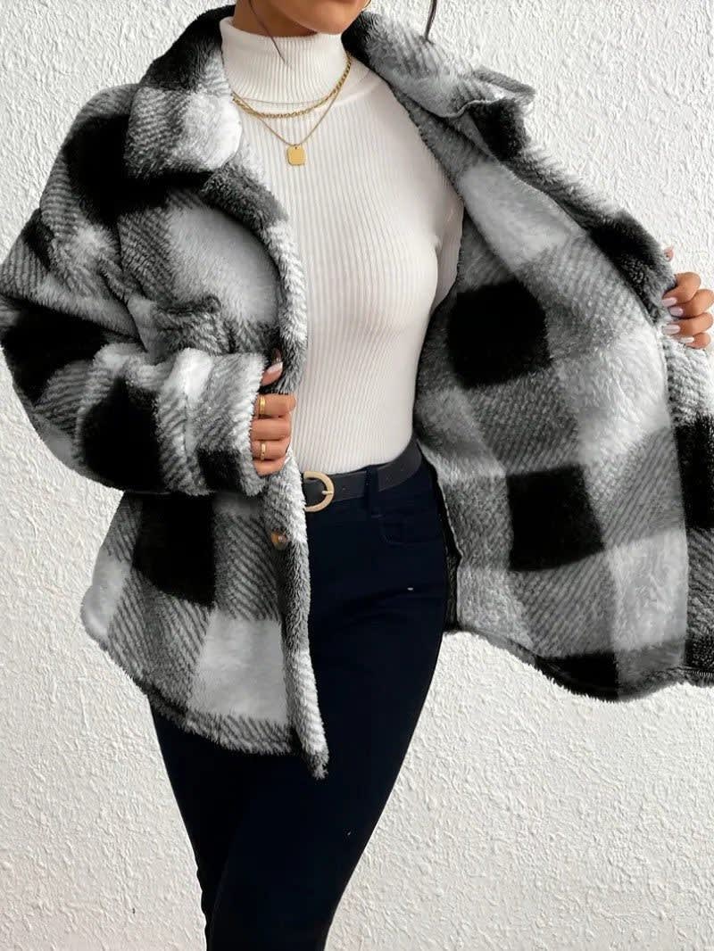 Mirella Plaid Sherpa Shacket_10