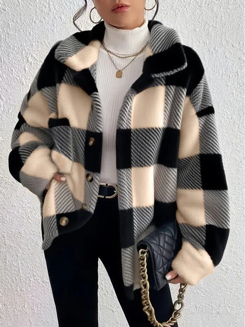 Mirella Plaid Sherpa Shacket_11