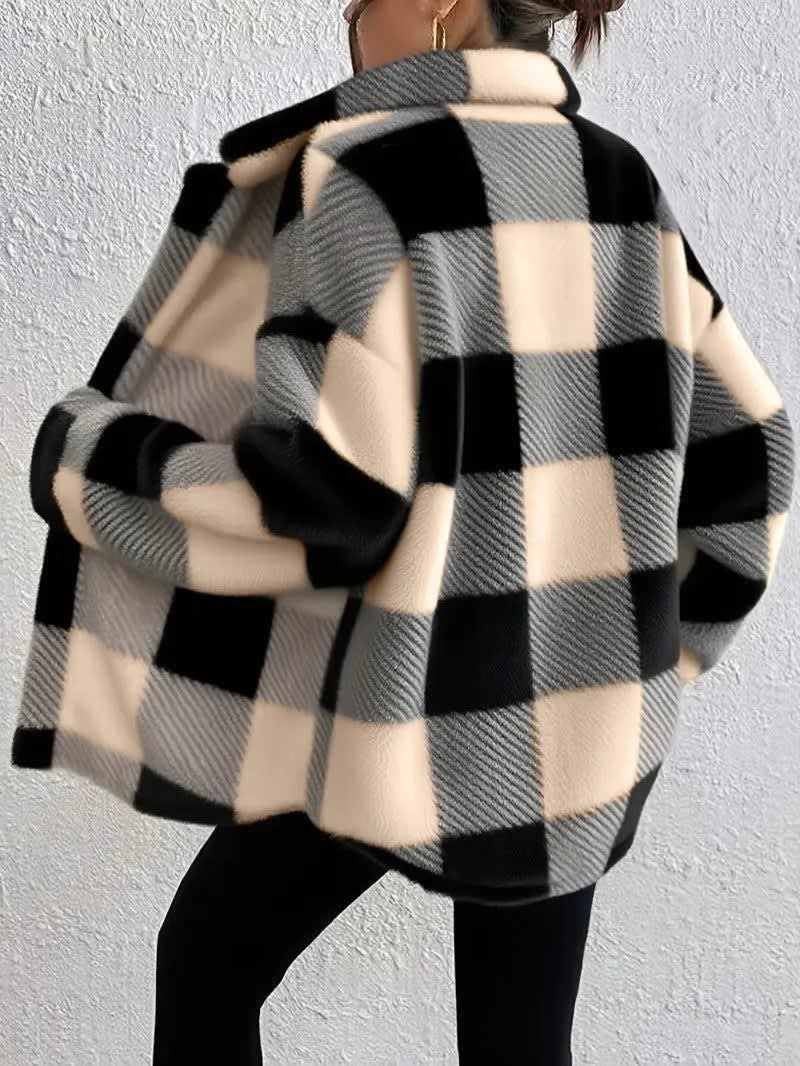 Mirella Plaid Sherpa Shacket_12
