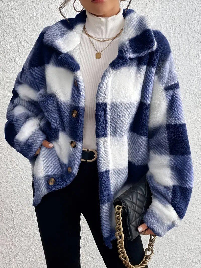 Mirella Plaid Sherpa Shacket_17