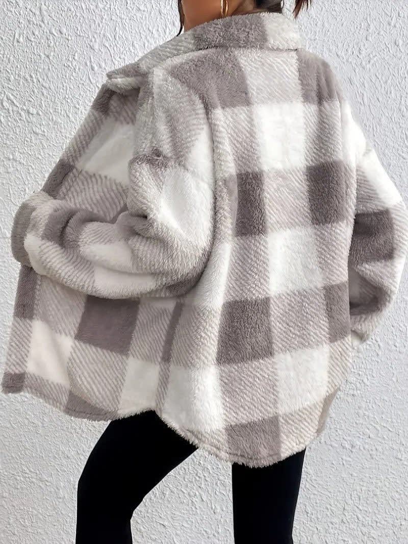 Mirella Plaid Sherpa Shacket_2