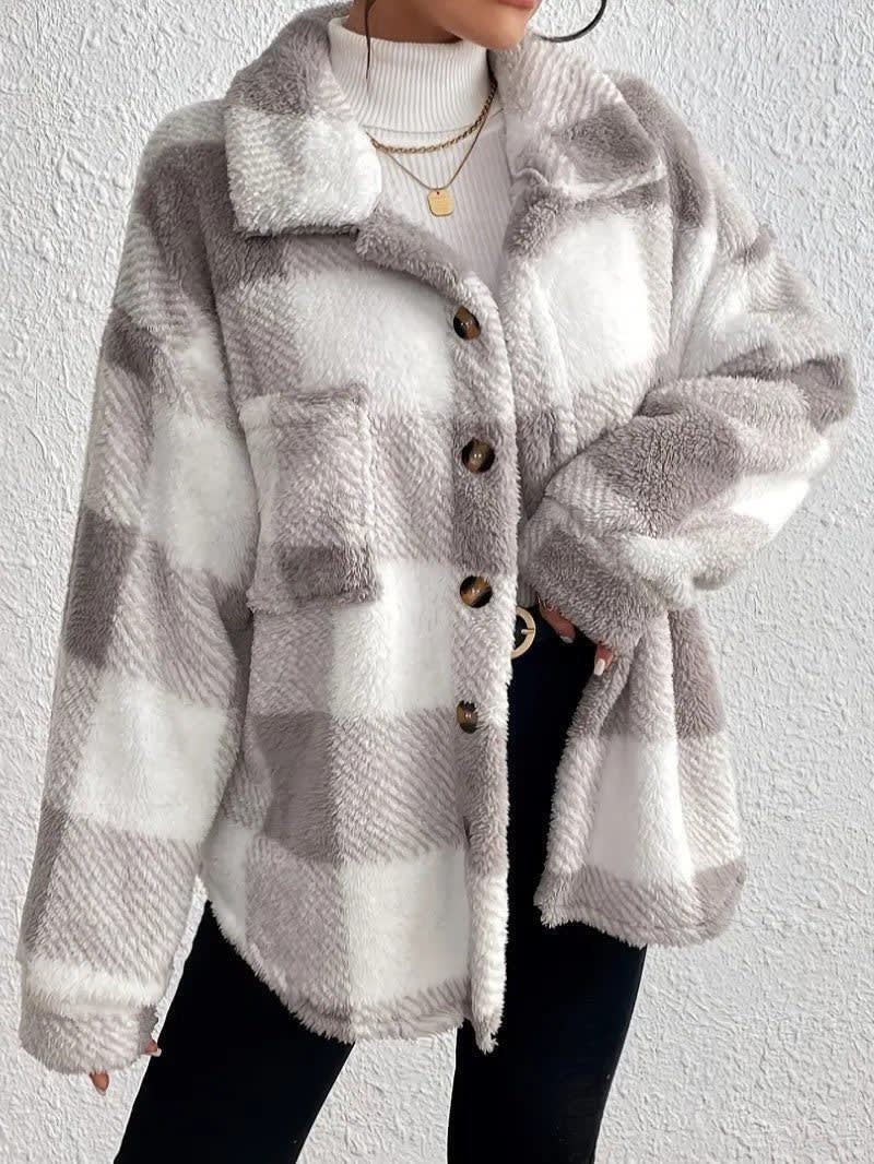 Mirella Plaid Sherpa Shacket_3