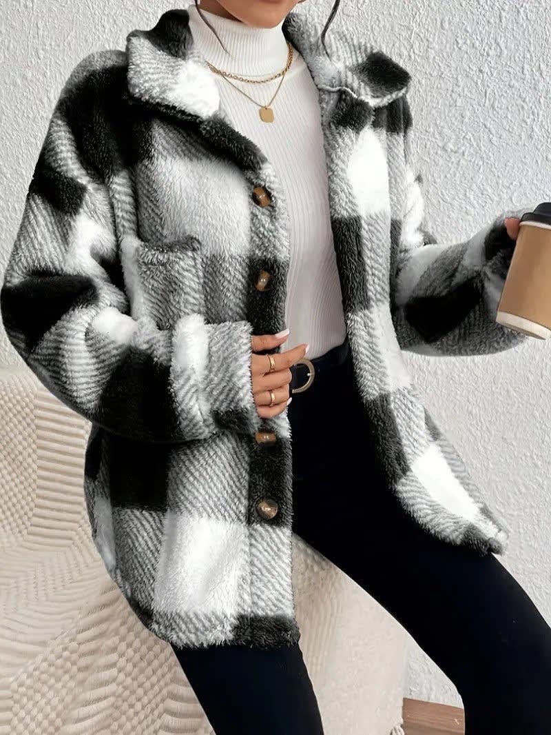 Mirella Plaid Sherpa Shacket_8
