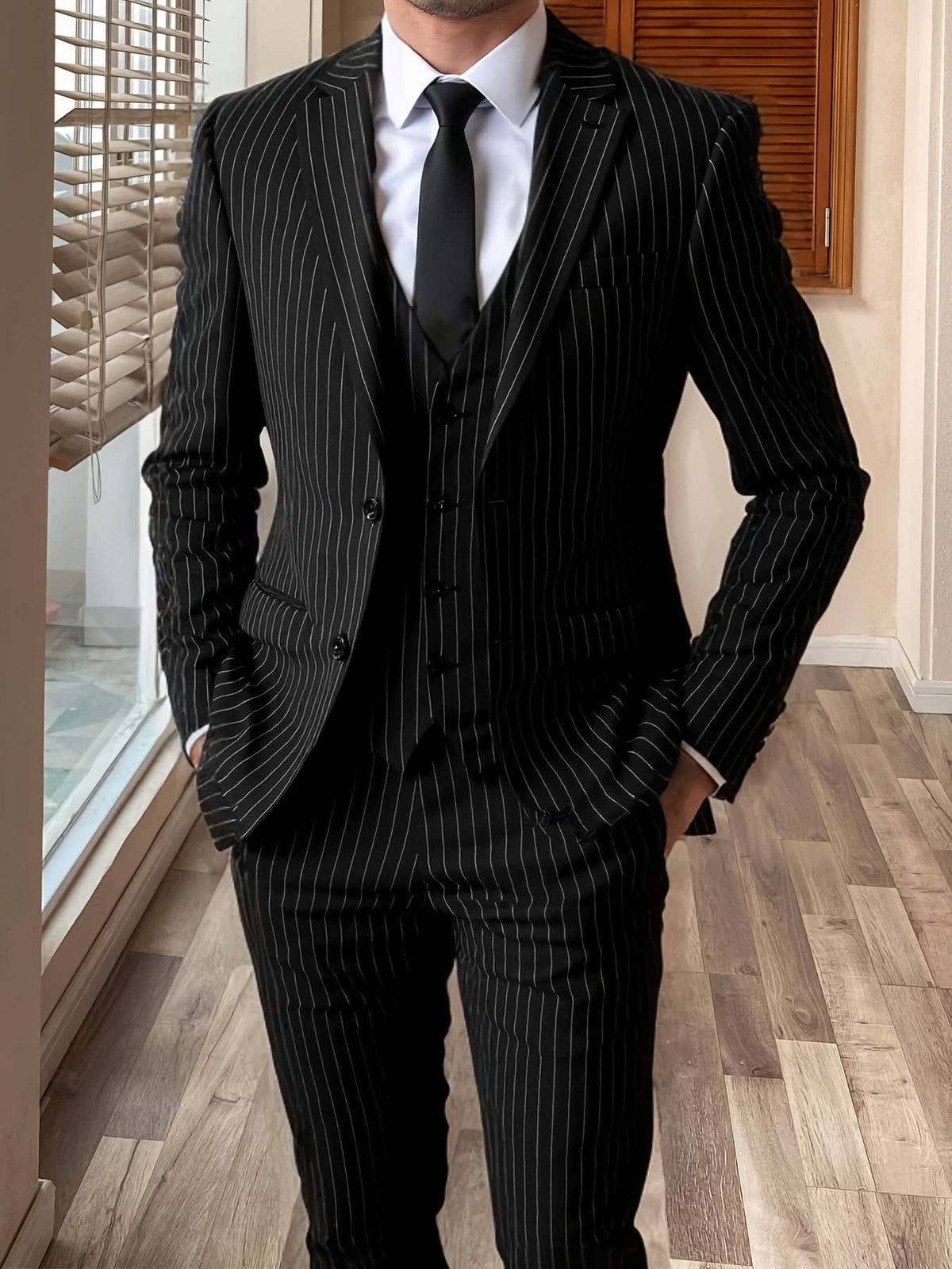 Adrian Pinstripe Three Piece Suit_10