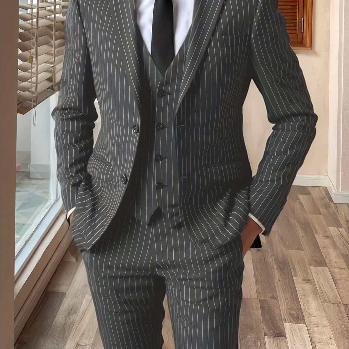 Adrian Pinstripe Three Piece Suit_13