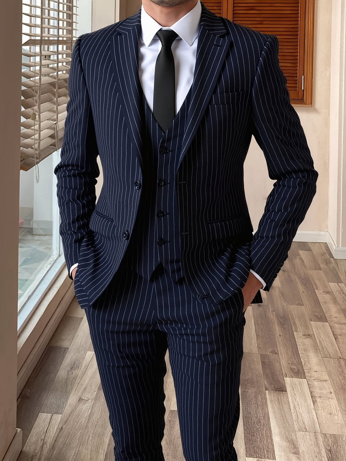 Adrian Pinstripe Three Piece Suit_7