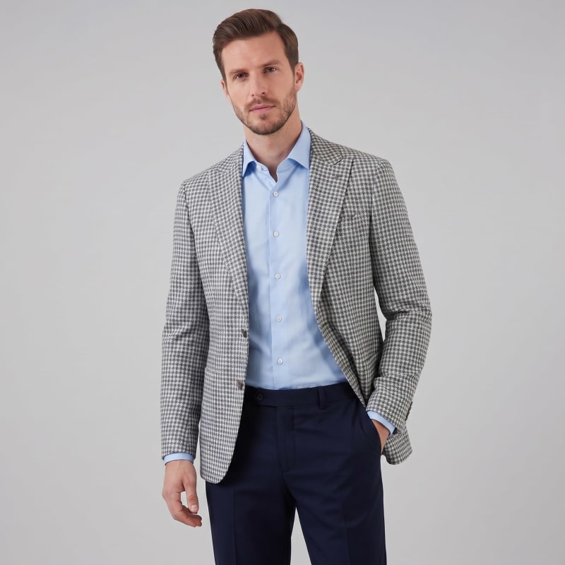 Jarrett Houndstooth Tailored Blazer_1