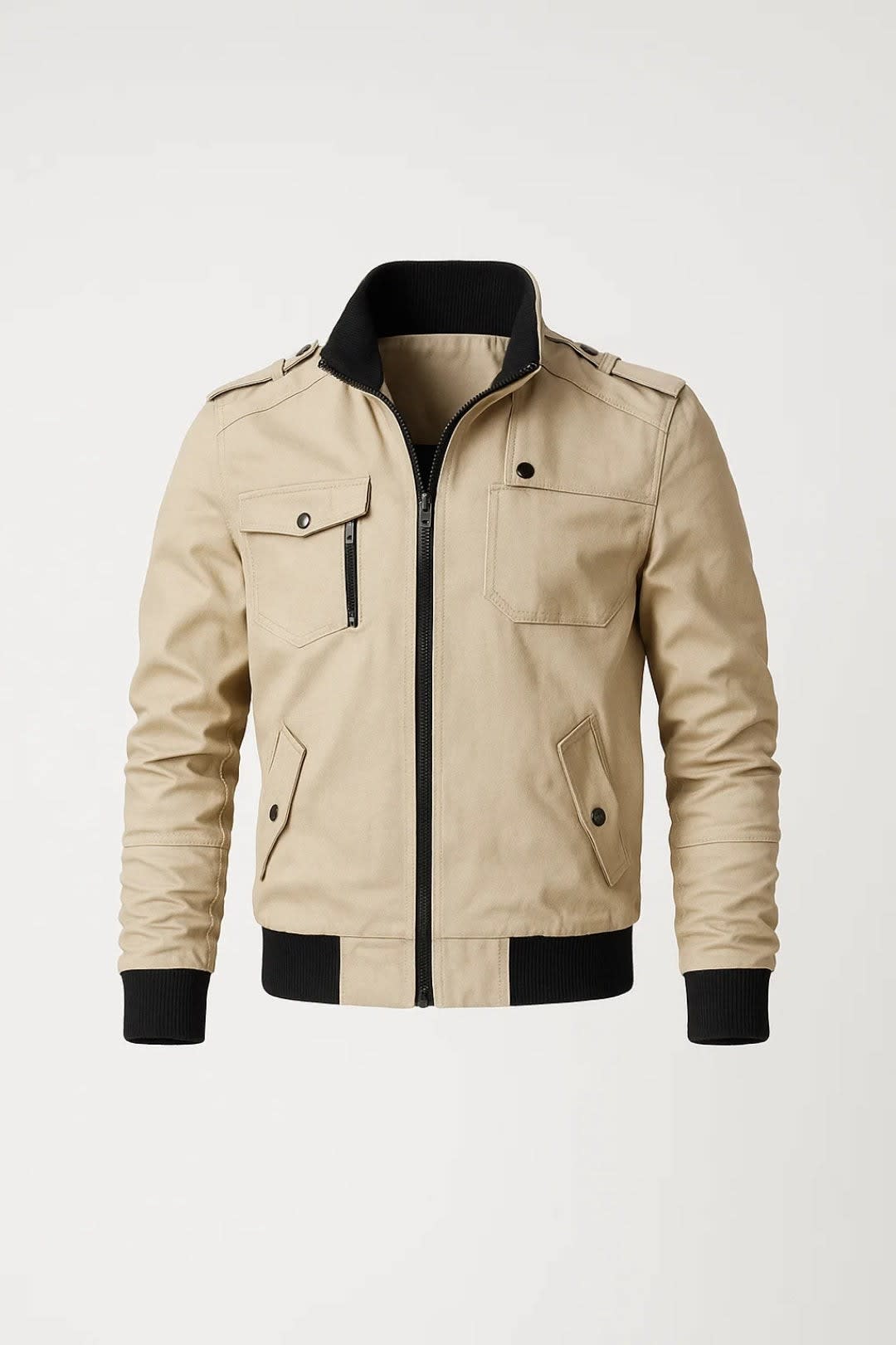 Anton Zip Up Utility Bomber Jacket_4