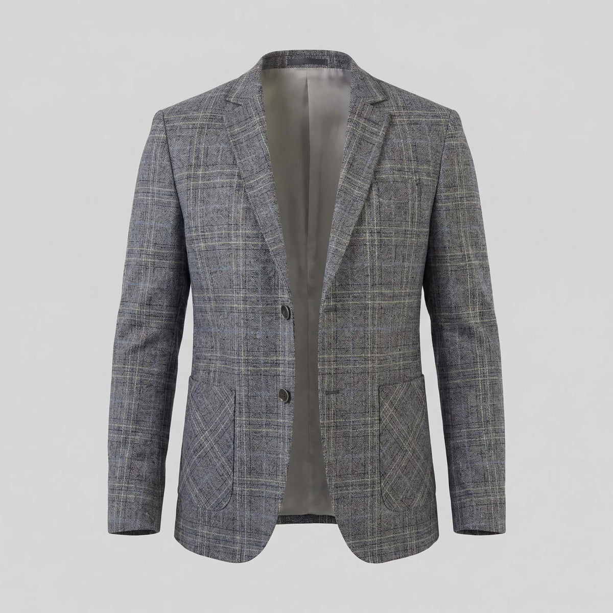 Bodhi Slim Fit Plaid Blazer_5