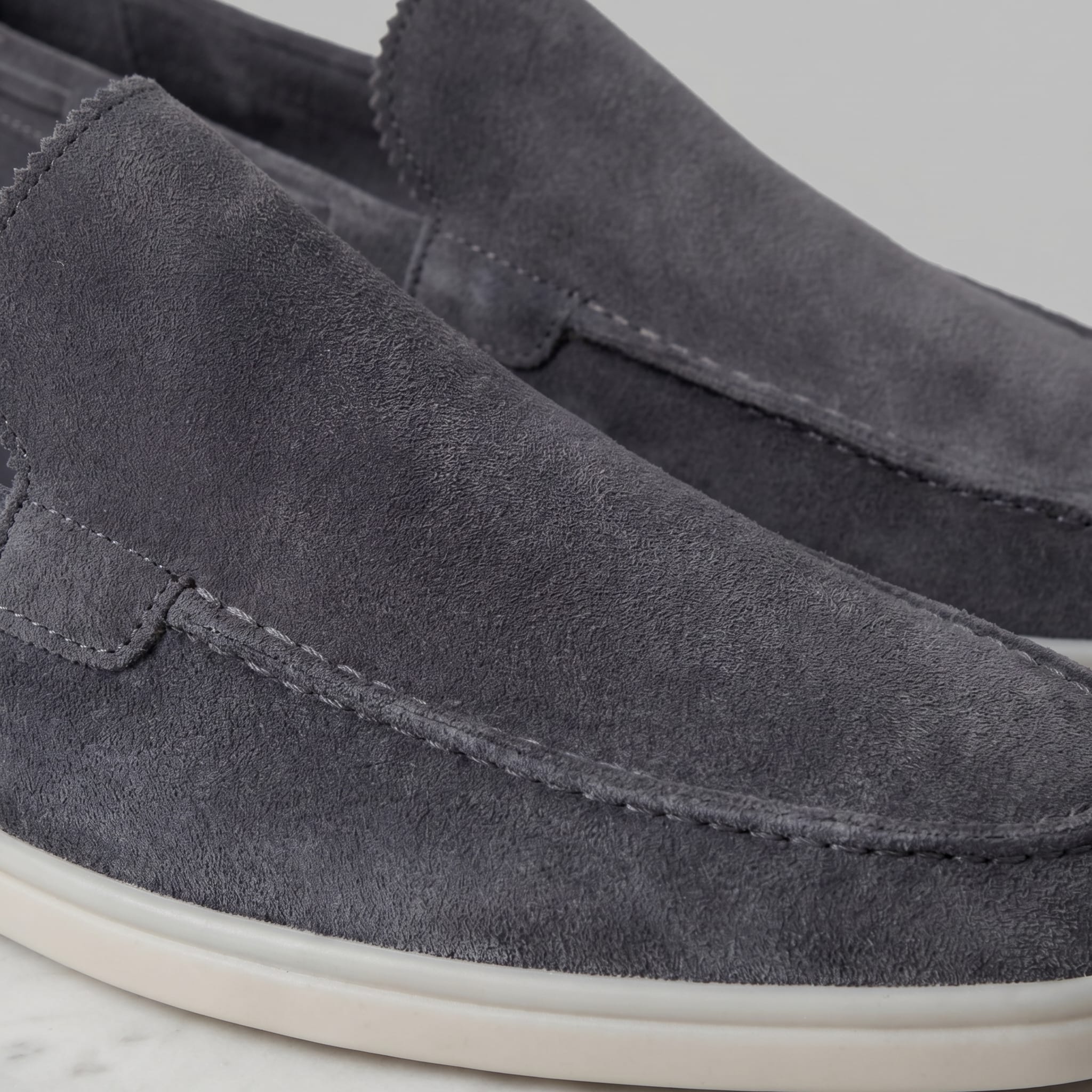 Douglas Suede Slip On Loafers_10