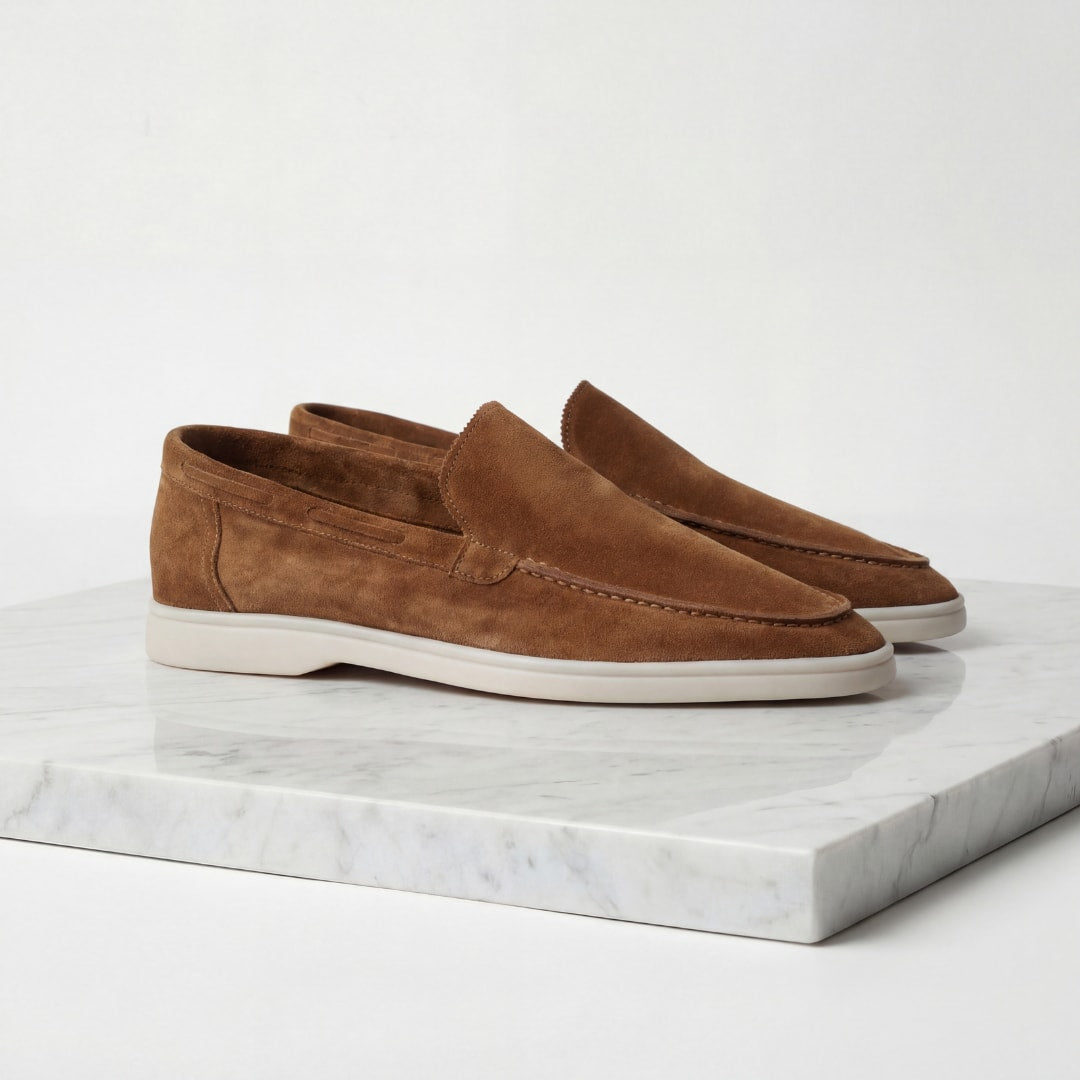 Douglas Suede Slip On Loafers_15