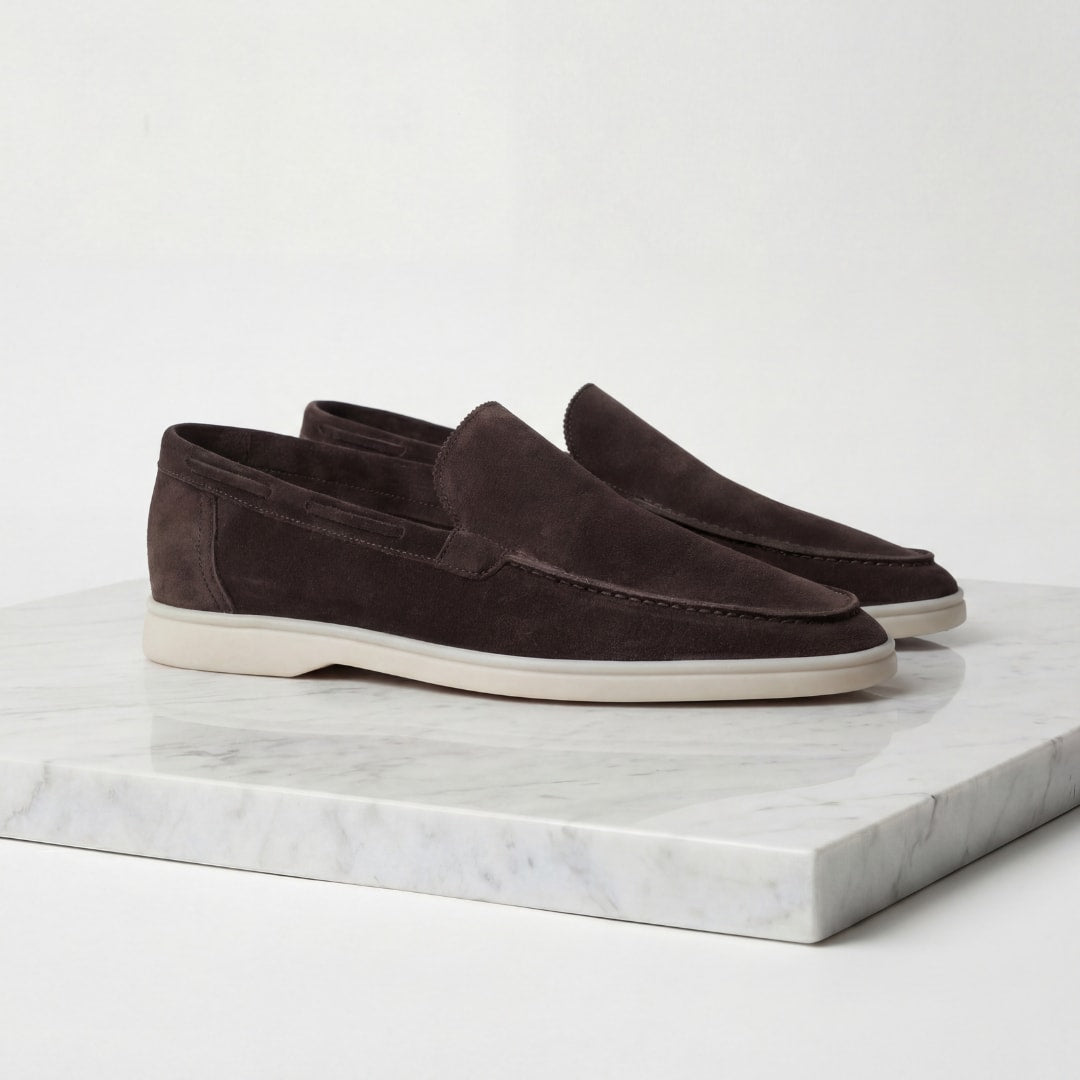 Douglas Suede Slip On Loafers_18