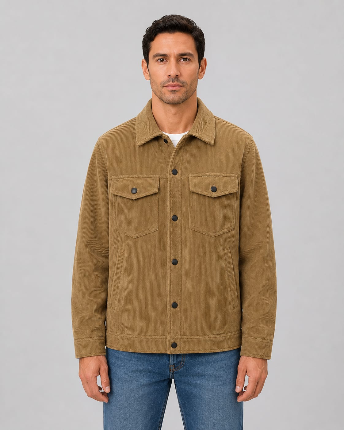 Soren Corduroy Button Up Overshirt_6