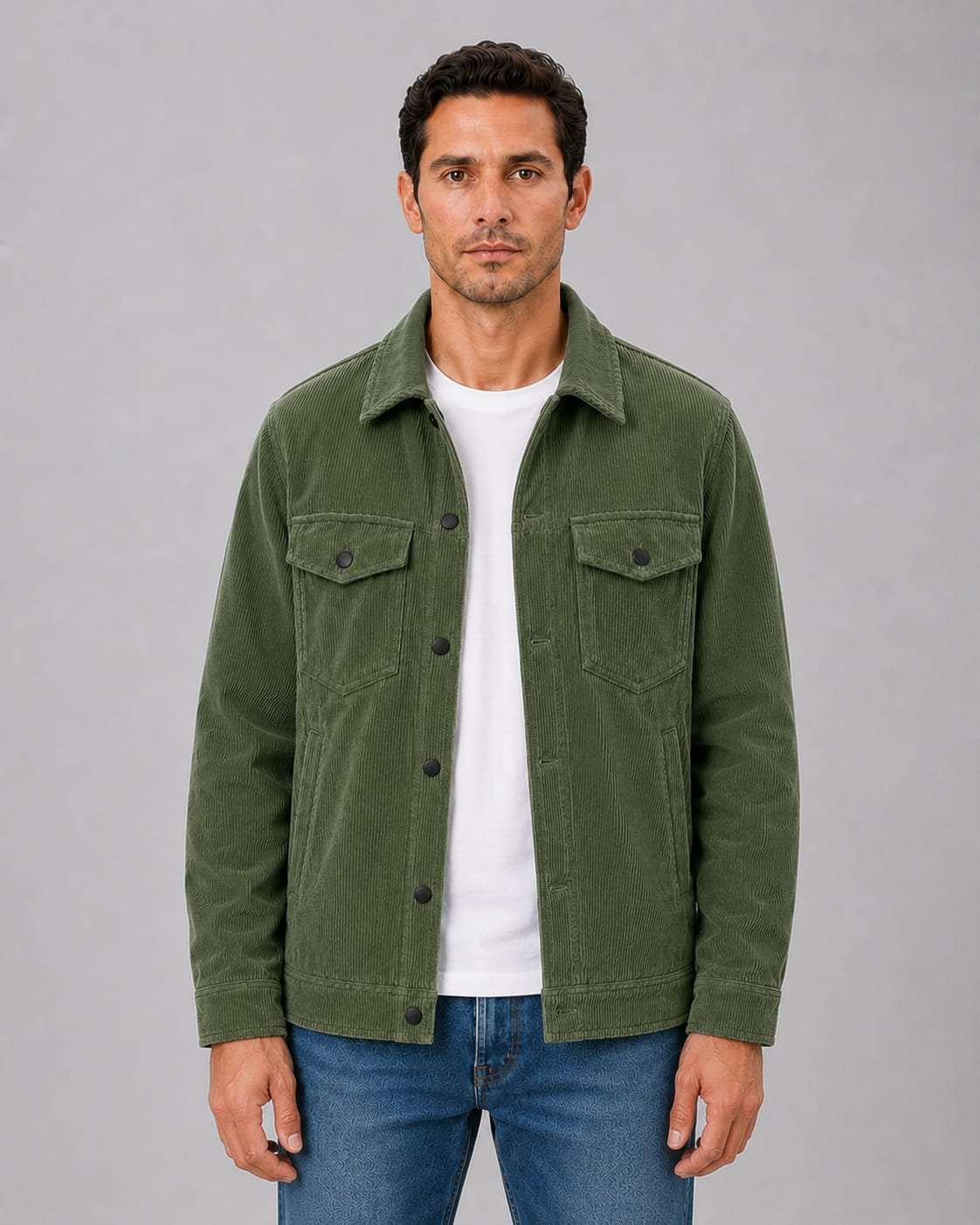 Soren Corduroy Button Up Overshirt_7