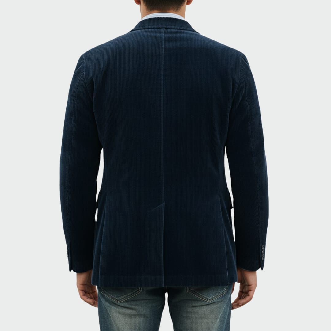 Dillon Corduroy Blazer and Vest Set_6