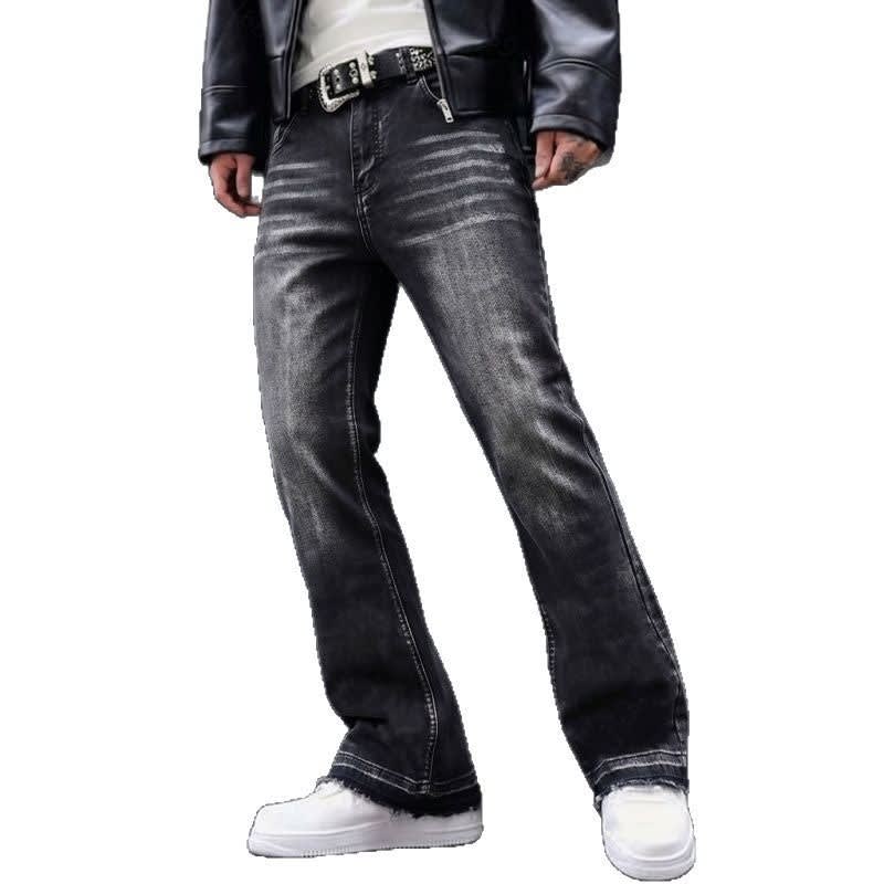 Rafael Loose Fit Retro Flared Jeans_5