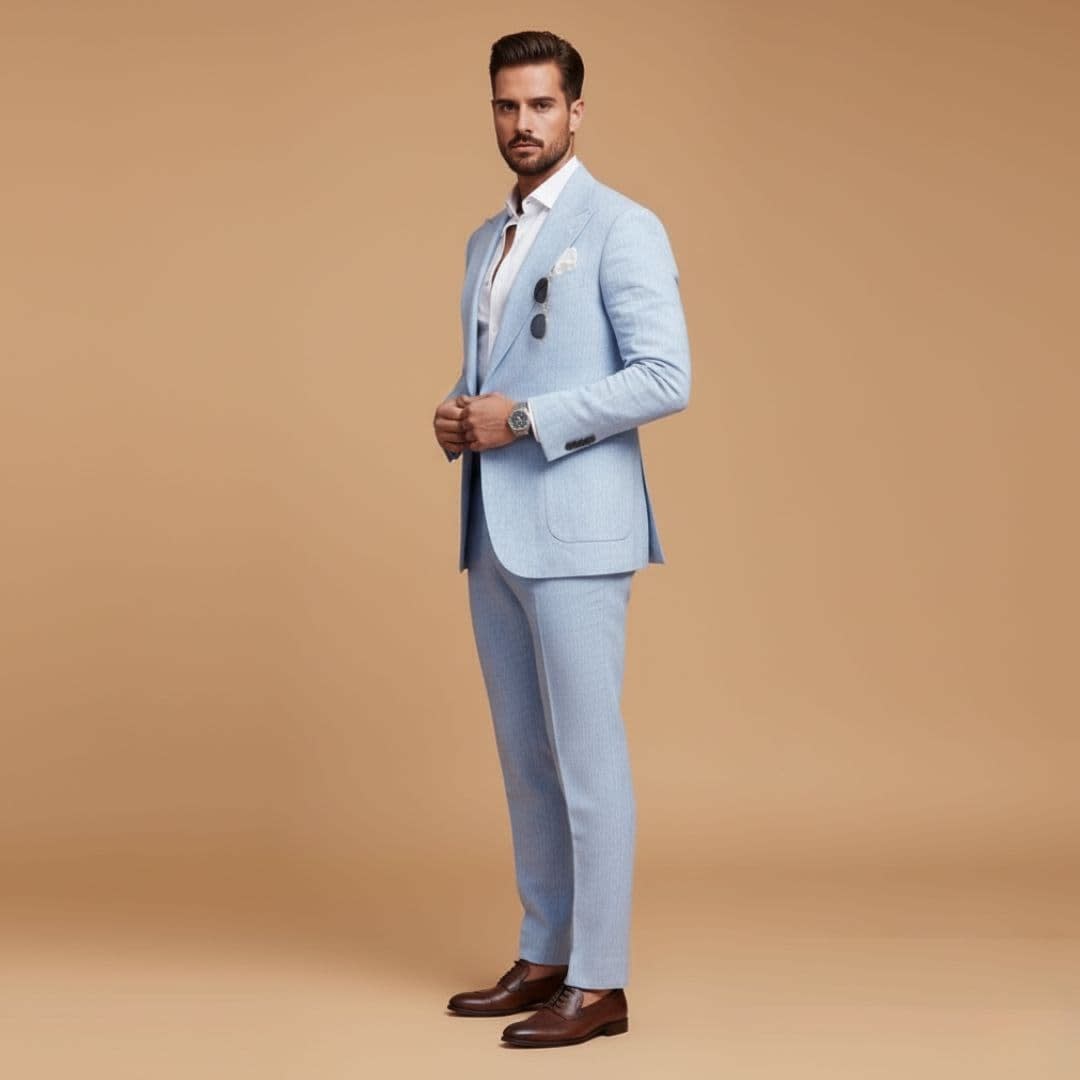 Ernest Notch Lapel Two Piece Suit_4