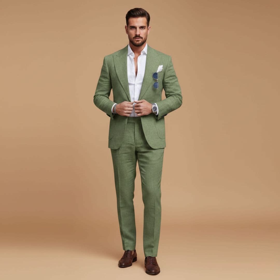 Ernest Notch Lapel Two Piece Suit_8