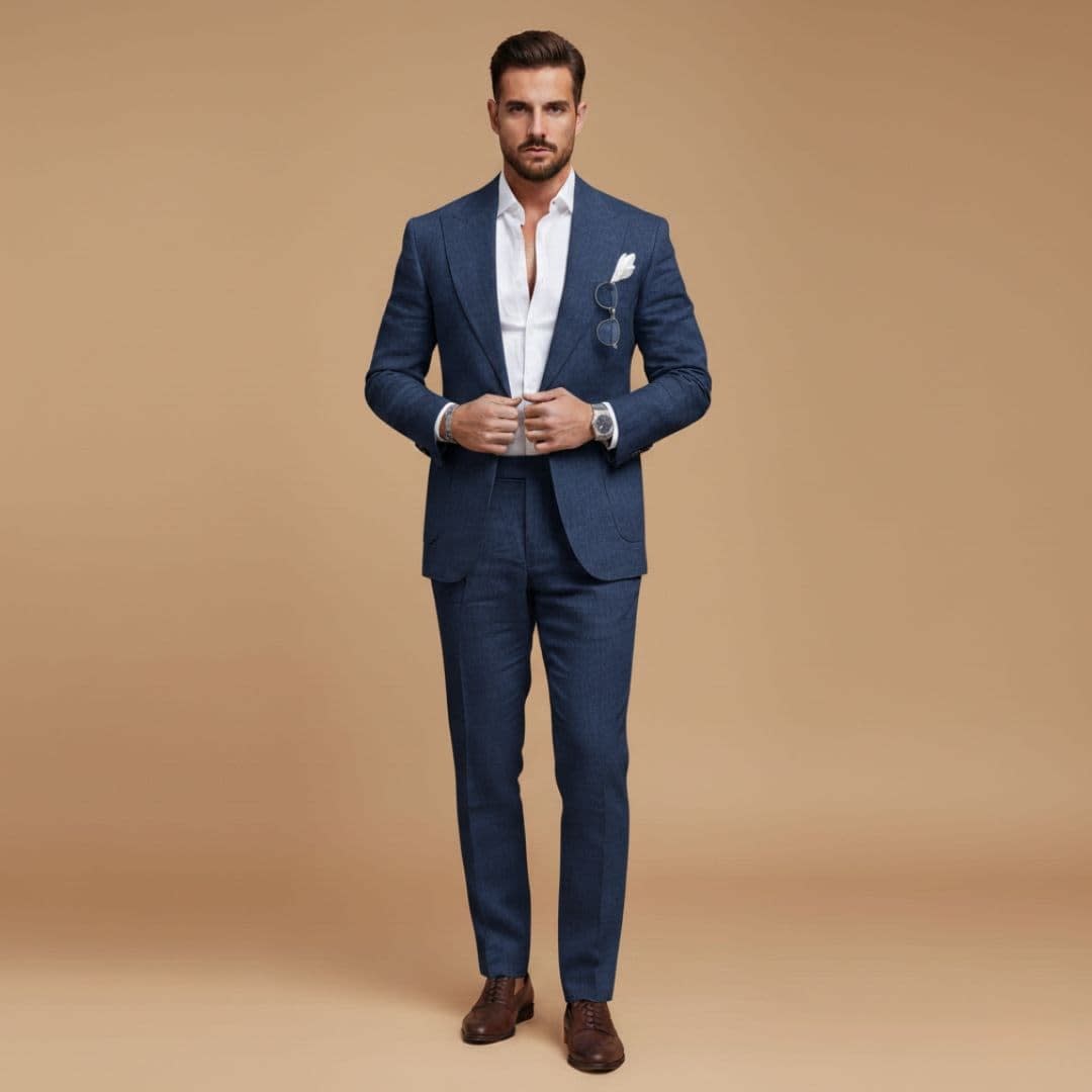 Ernest Notch Lapel Two Piece Suit_9