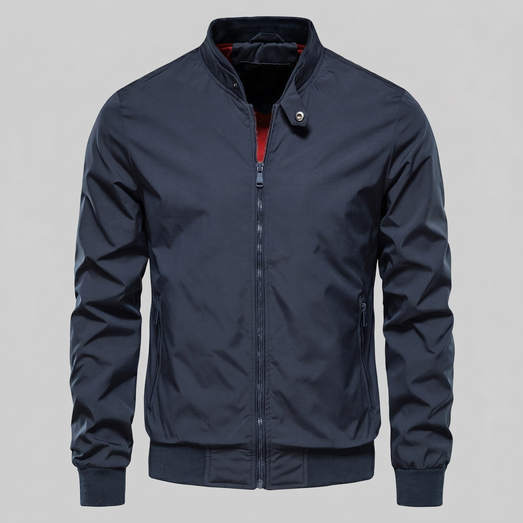 Florian Padded Slim Fit Bomber Jacket_17