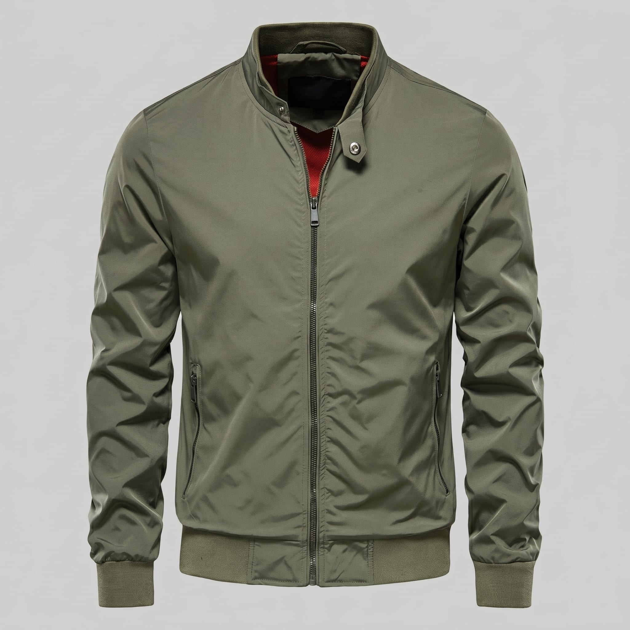Florian Padded Slim Fit Bomber Jacket_7