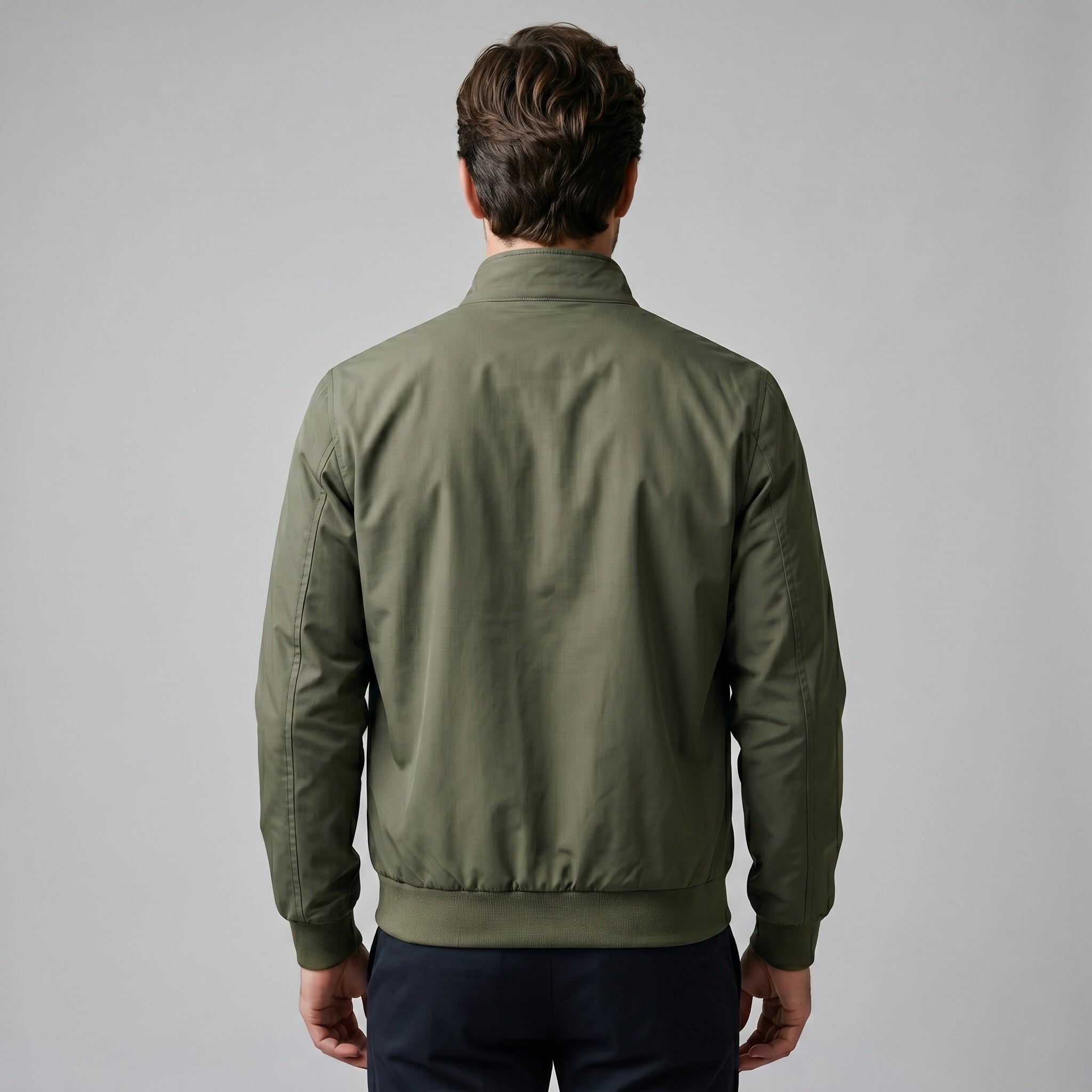 Florian Padded Slim Fit Bomber Jacket_9