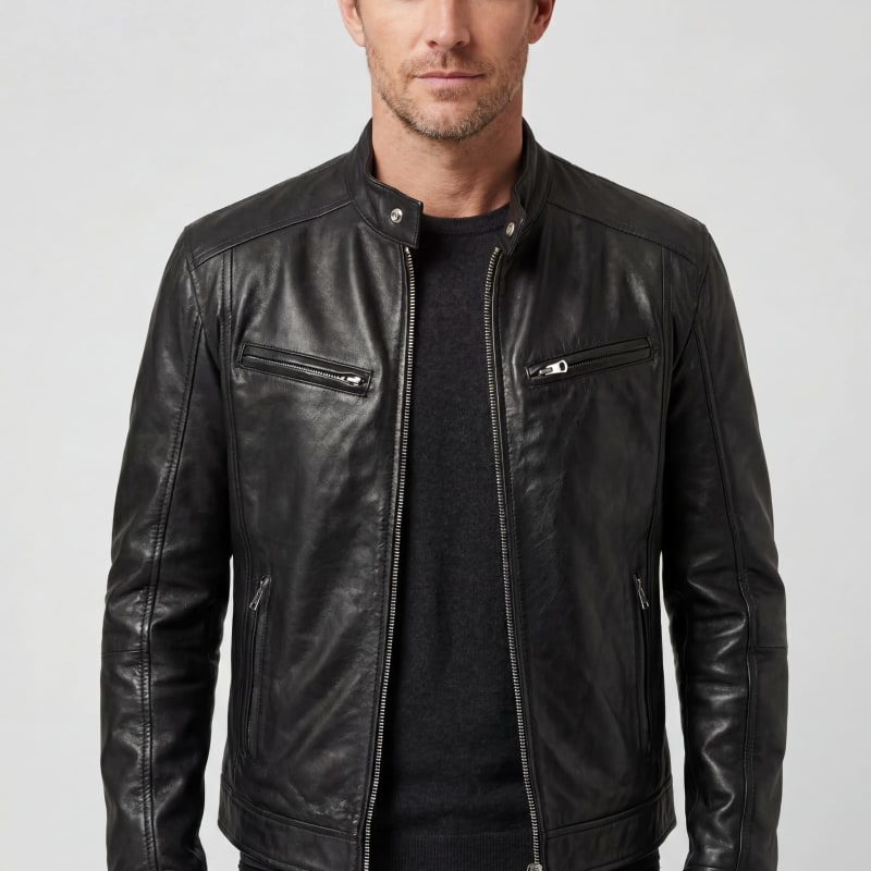 Dax Zip Pocket Faux Leather Jacket_1