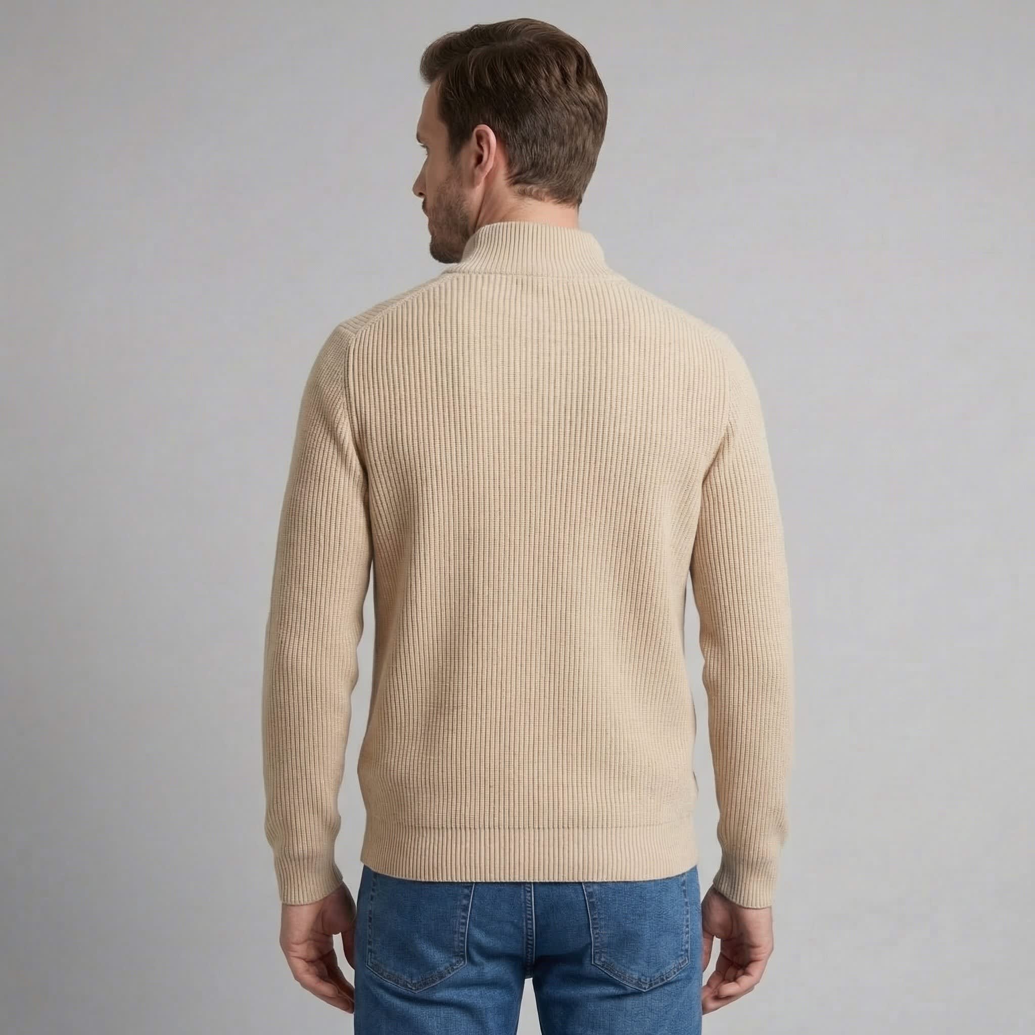 Parker Ribbed Zip Up Cardigan_3