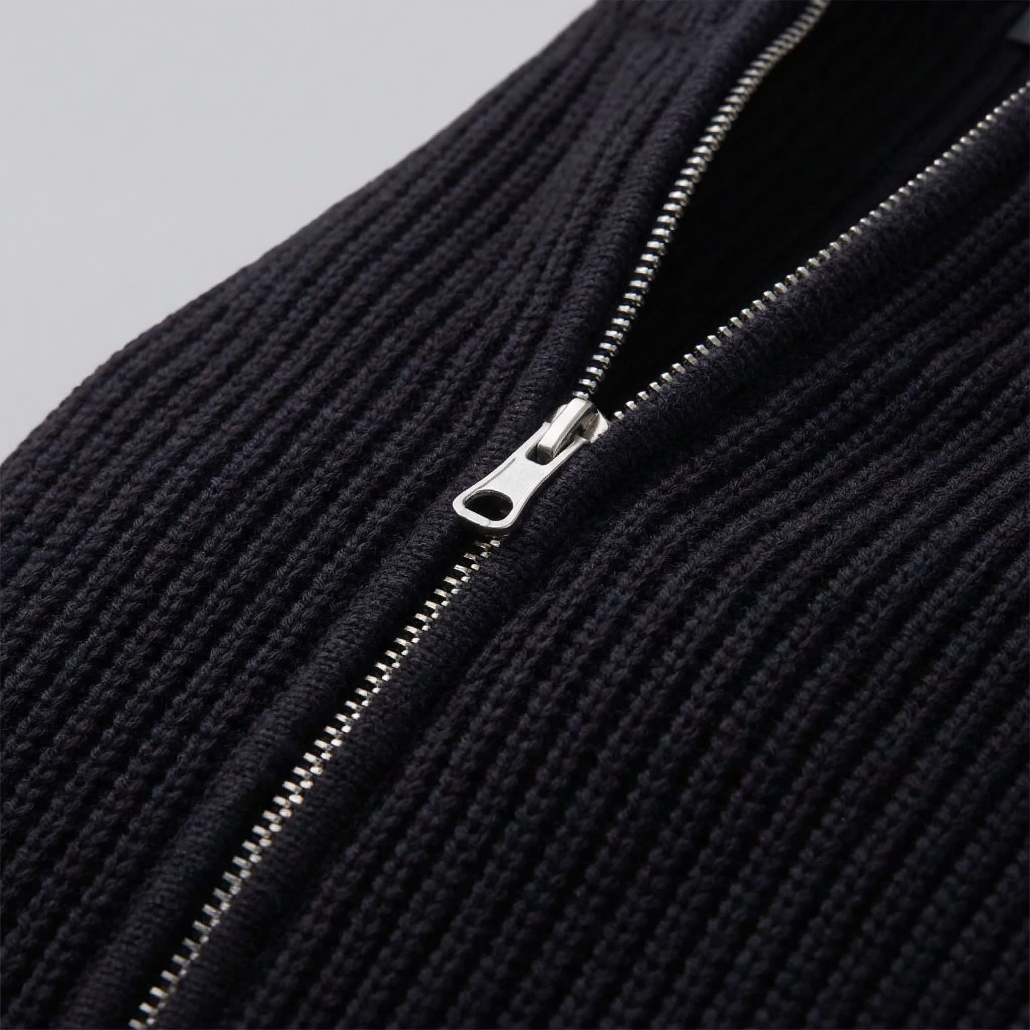 Parker Ribbed Zip Up Cardigan_9