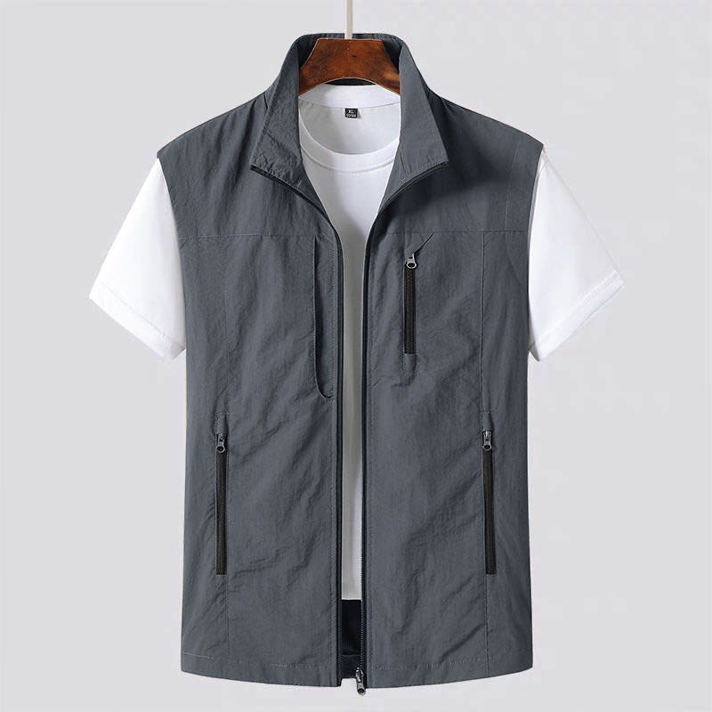 Curtis Lightweight Zip Pocket Utility Vest_2