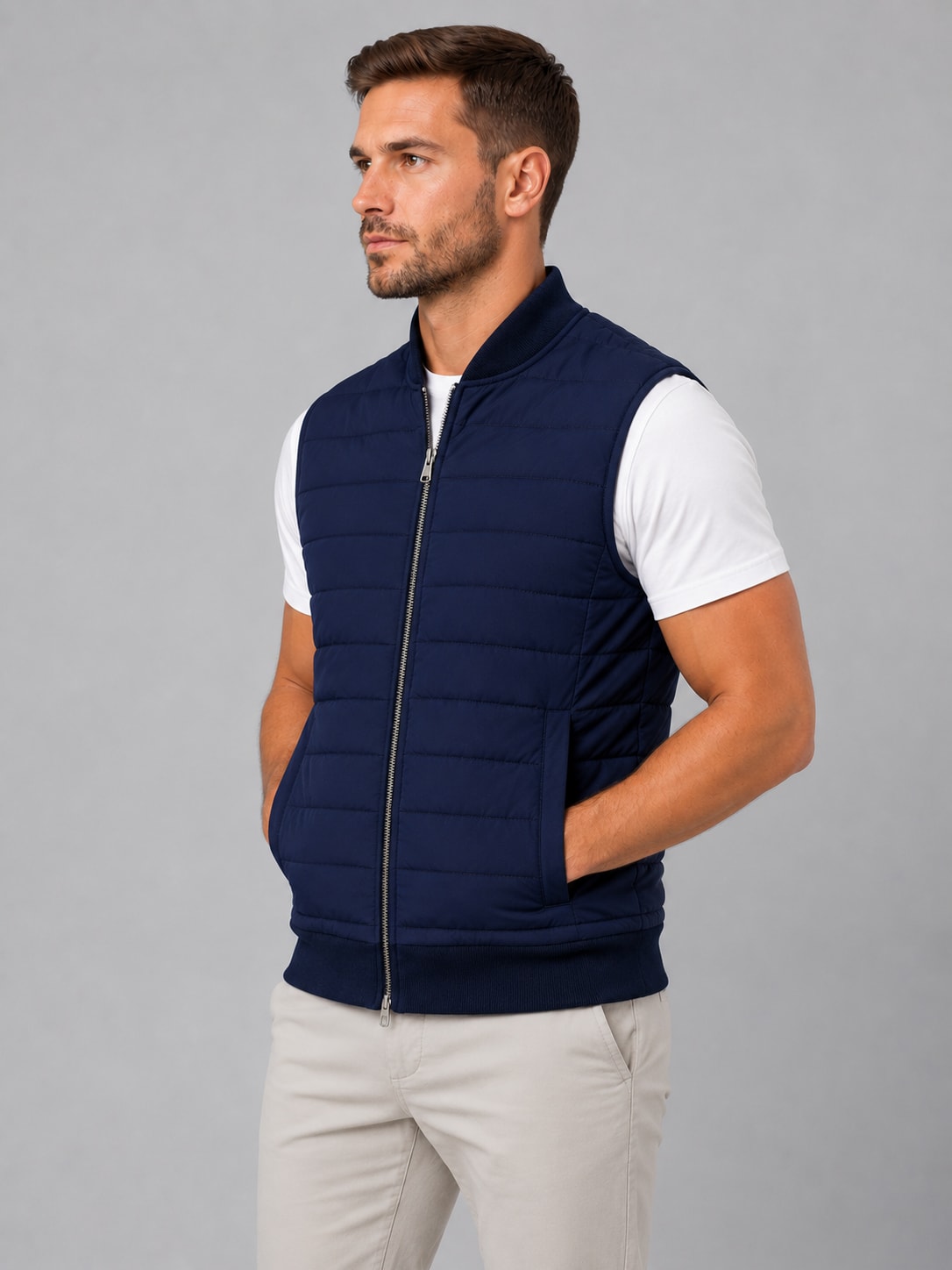 Caspian Lightweight Quilted Puffer Vest_3