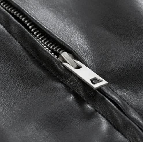 Deandre Oversized Faux Leather Bomber Jacket_5