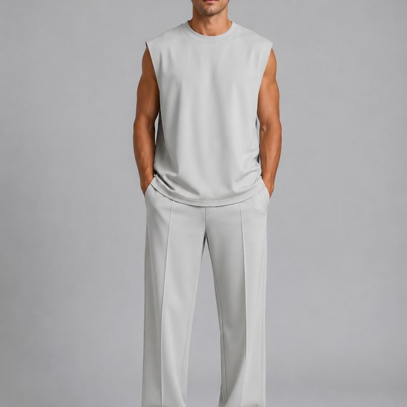 Emil Sleeveless Wide Leg Two Piece Set_1