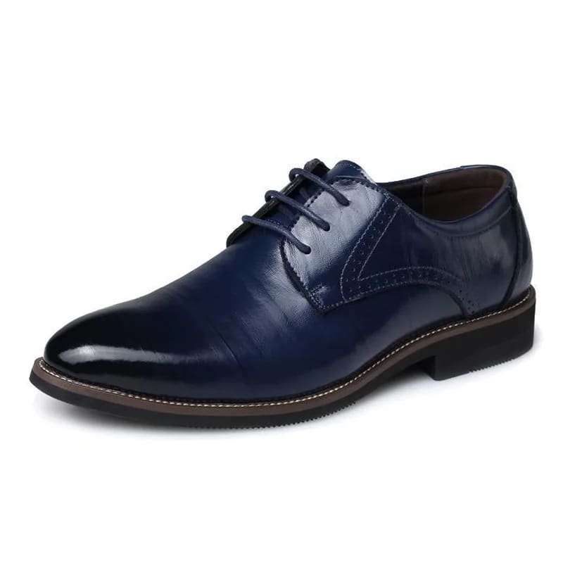 Emmanuel Vegan Leather Lace-Up Oxford Shoes_2