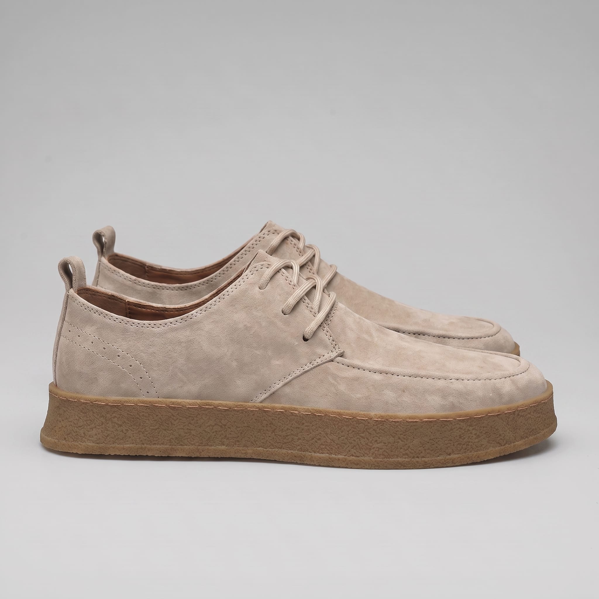 Enrique Faux Suede Lace-Up Casual Shoes_10